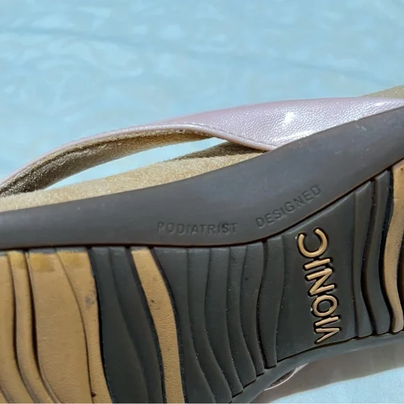 VIONIC WOMEN’S REST BELLALL TOEPOST SANDAL PINK - Picture 11 of 12